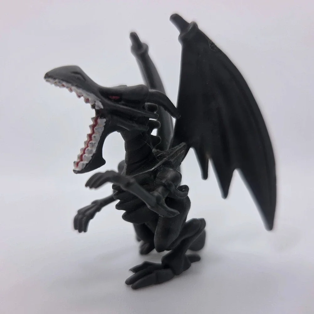 Yu-Gi-Oh! Red-Eyes Black Dragon Mini Figure Mattel 2002 Vintage 2 Inch